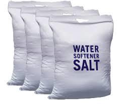waterverzachter zout ingedampt